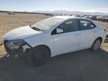  Salvage Toyota Corolla