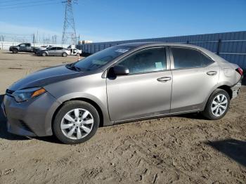  Salvage Toyota Corolla