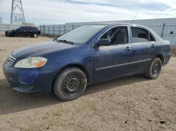  Salvage Toyota Corolla