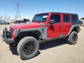  Salvage Jeep Wrangler