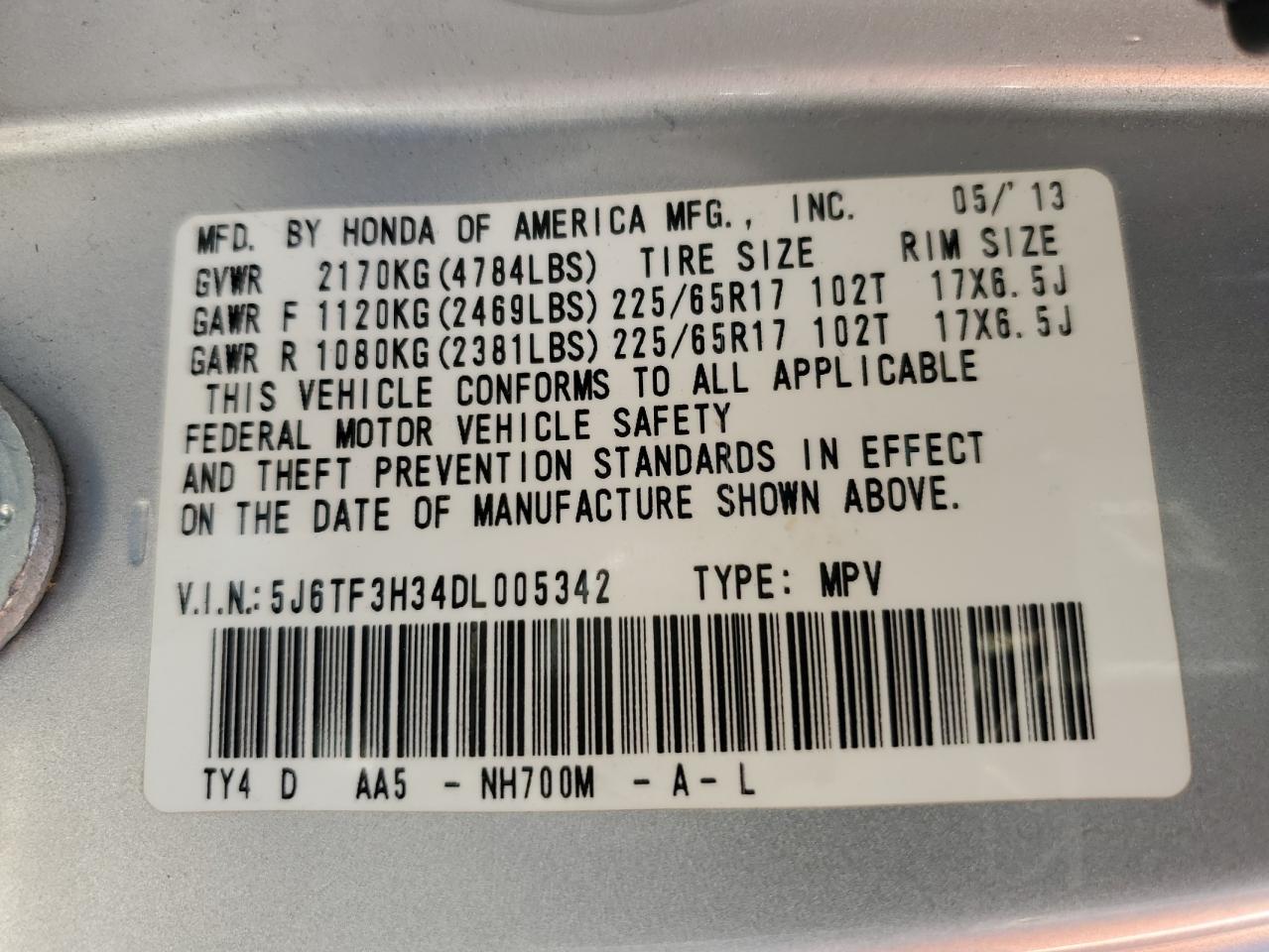 Honda Crosstour Ex Image 10