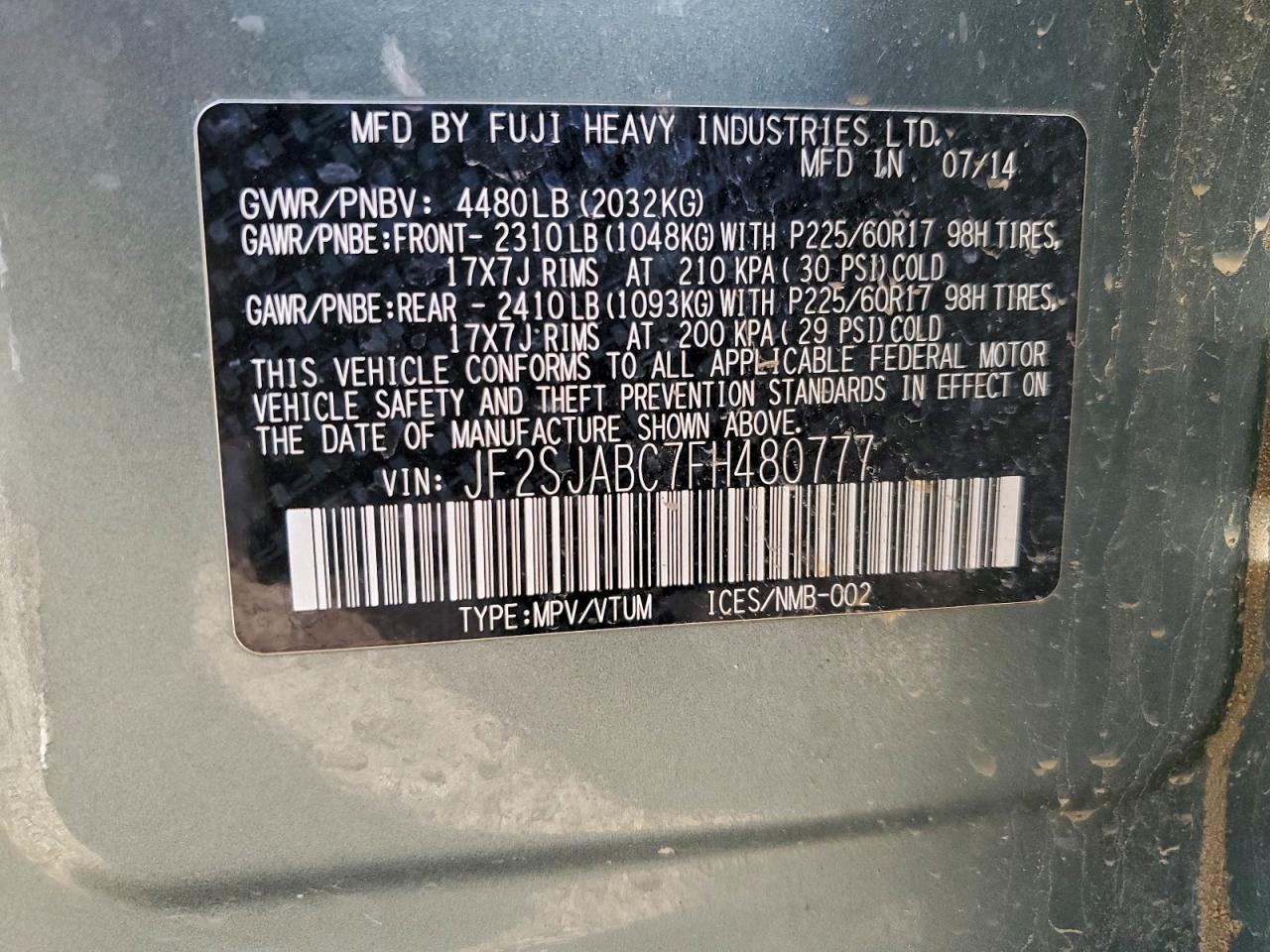 Subaru Forester 2.5i Image 10