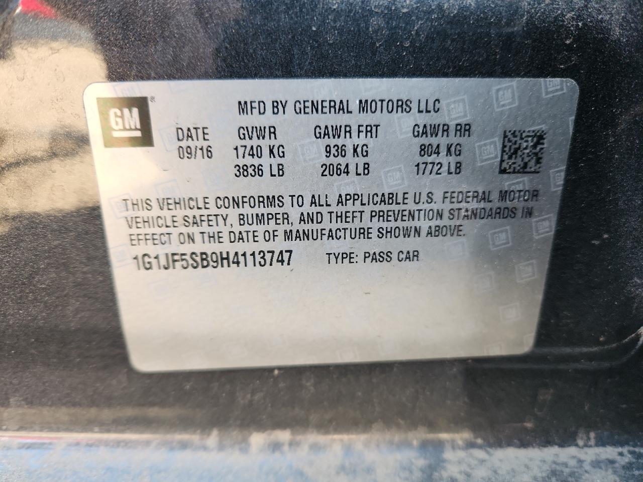 Chevrolet Sonic Premier Image 3