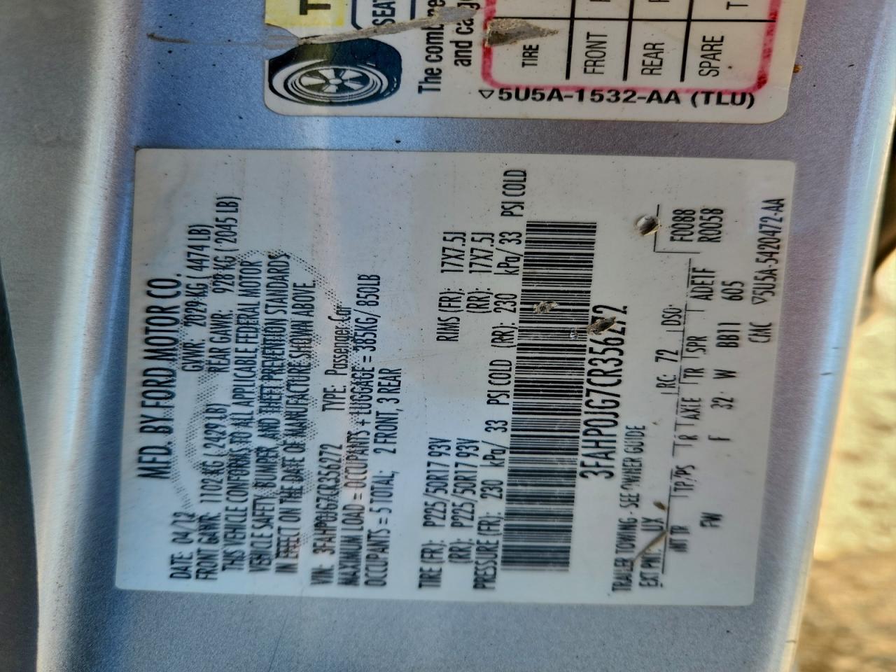 Ford Fusion Sel Image 10