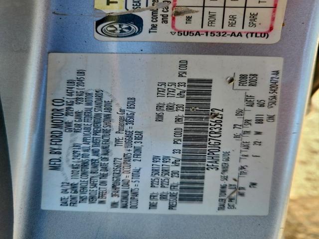 Ford Fusion Sel Image 10