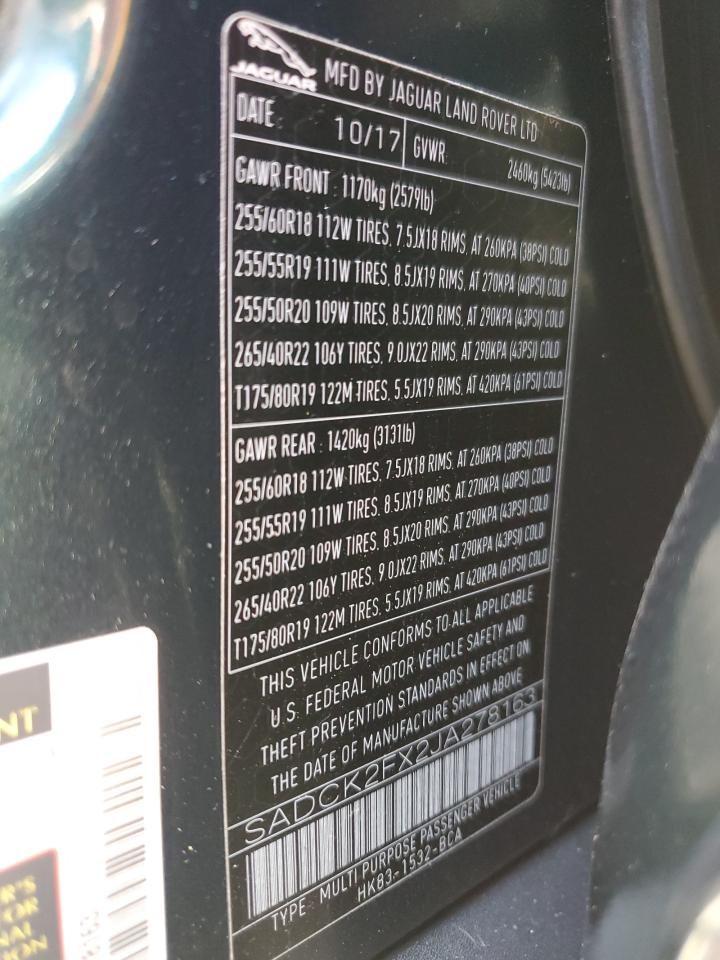 Jaguar F-PACE Prestige Image 8