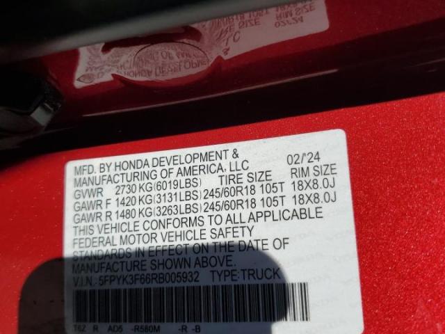 Honda Ridgeline Trail Sport Image 5