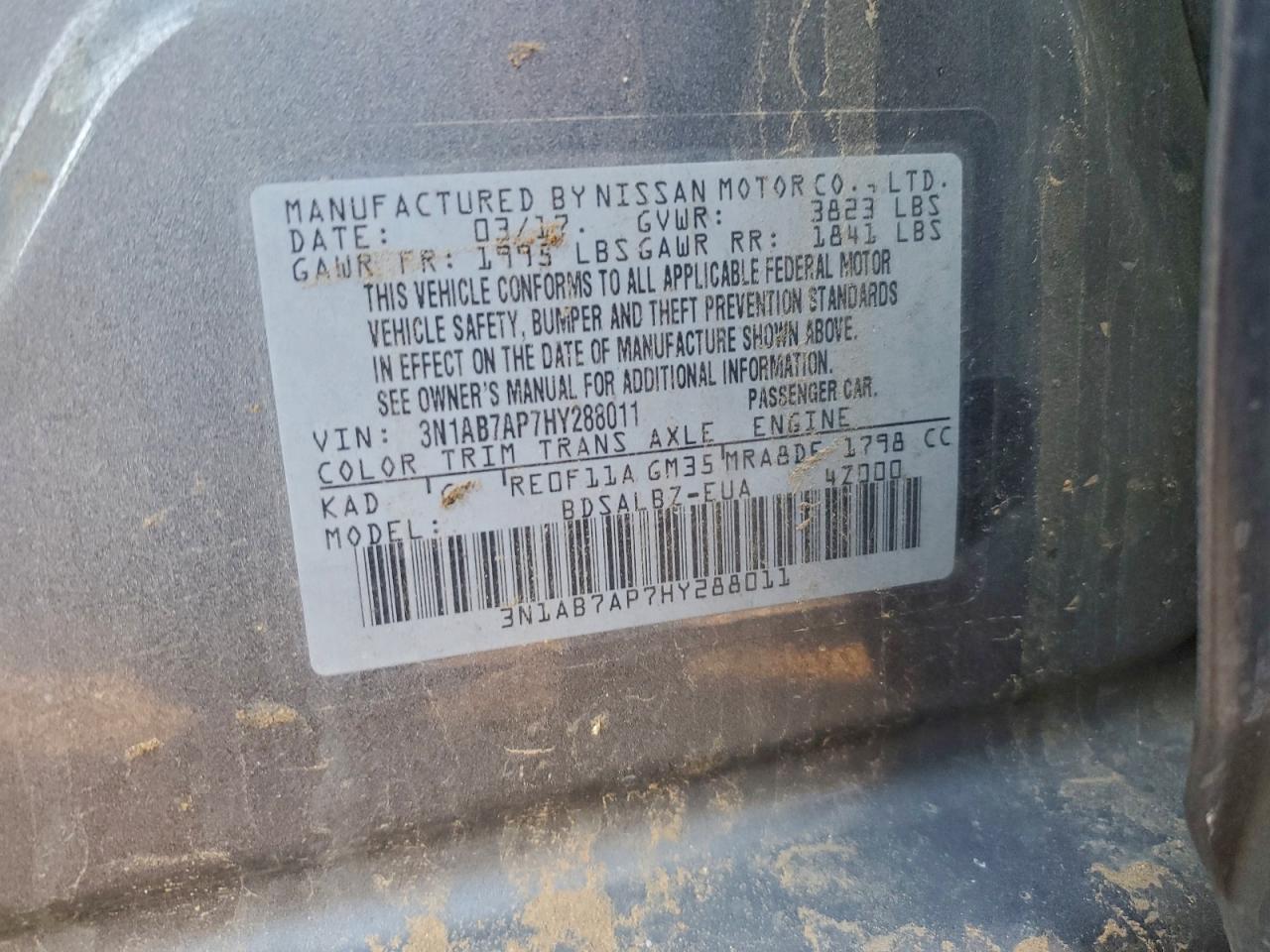 Nissan Sentra S Image 10