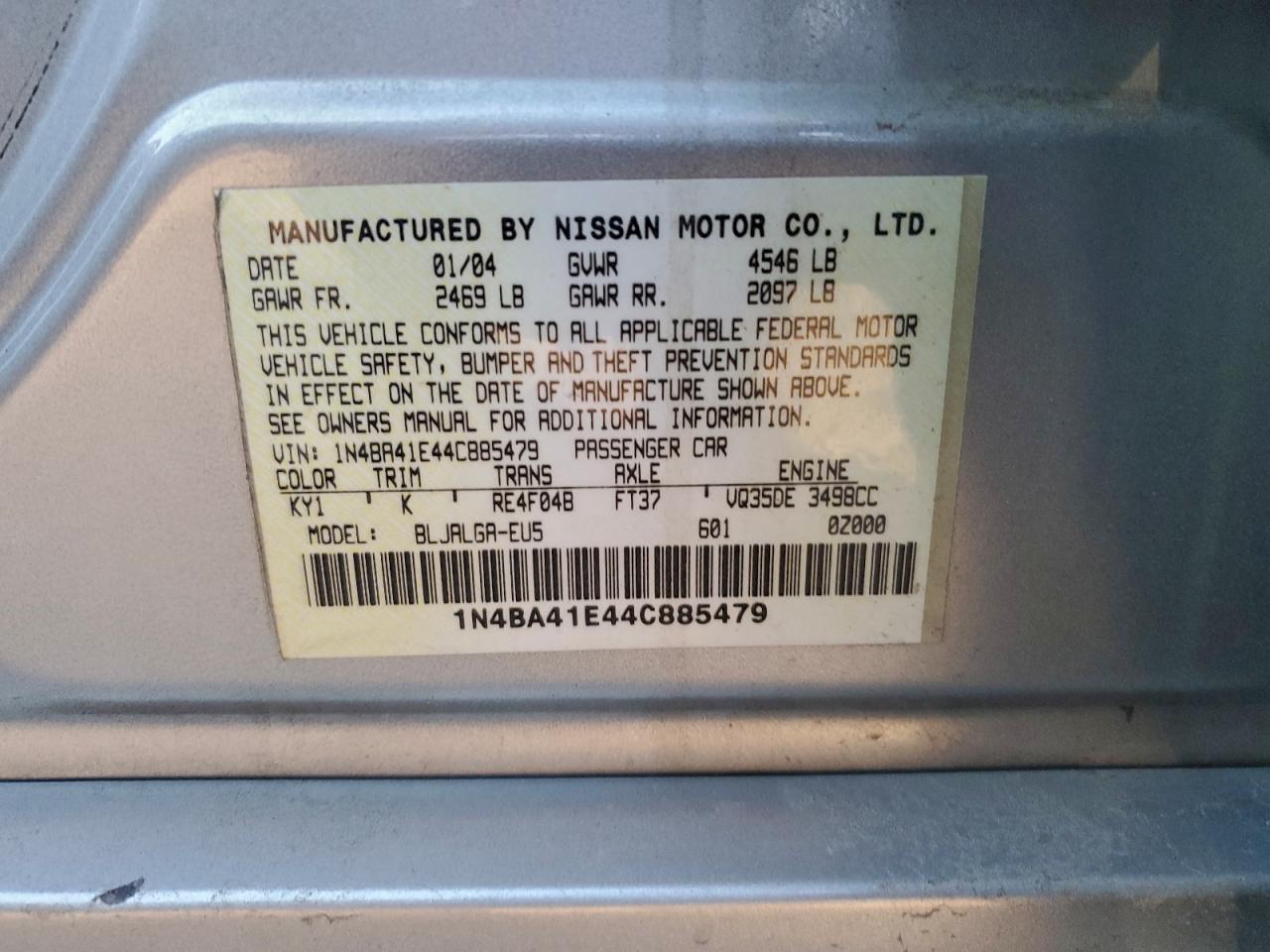 Nissan Maxima Se Image 7